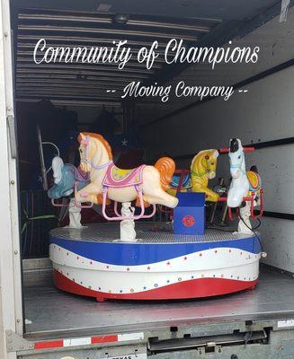 June's Finest move, Children's Carousel