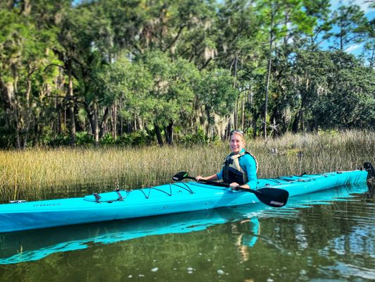 Gorgeous morning with Savannah Canoe & Kayak!