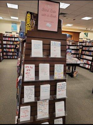 A cute idea. A blind date with a book