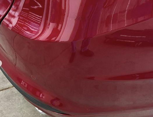 Bumper Push Out - Paintless Dent Repair