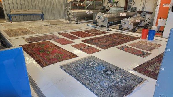 State-Of-The-Art Rug Cleaning Facility