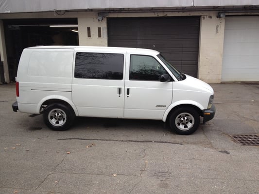 Chevy Astro work van detailed