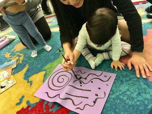 Our children are learning mandarin, they also gain an ability to absorb the knowledge by themselves. Mrs Wanzhe is a NY city teacher