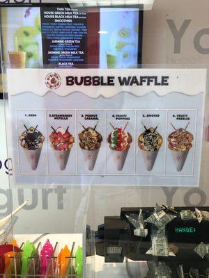 Bubble waffles