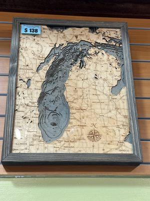 Same Michigan map-better frame