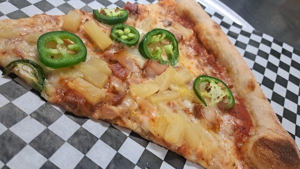 The Maui Slice w/ Jalapenos