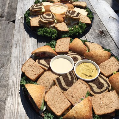 Assorted sandwich trays