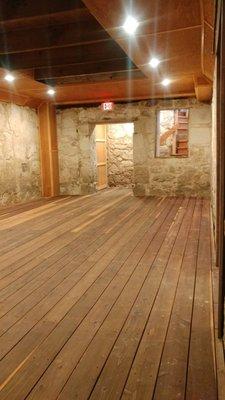 Wine cellar in historic farmhouse