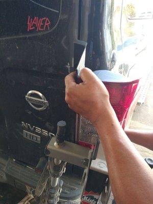 Passenger Side Tail Light Replacement.. #SLAYER