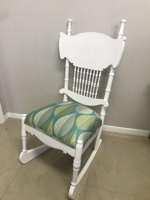 Refinished & Reupholster