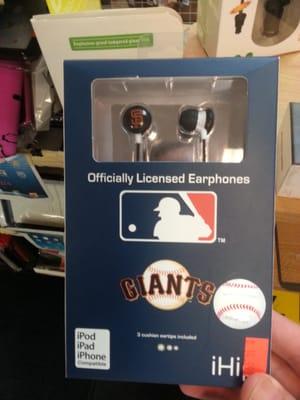 $14.99 SF Giants headphones