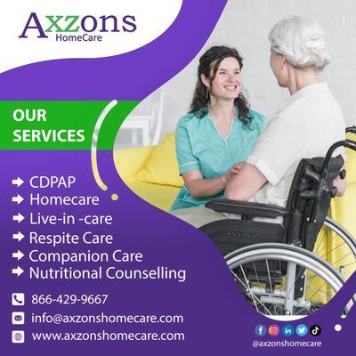 Join Axzons for CDPAP Program by Medicaid. Axzons is a lead CDPAP AGENCY OF NY STATE.Axzons is the highest paying CDPAP Agency.