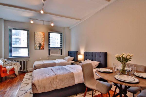 Our furnished apartments are stylish and comfortable for any length of stay in NYC!