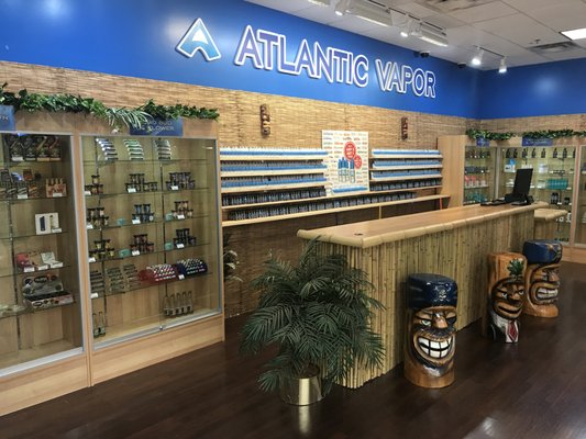 Full range of vape liquids from Atlantic Vapor