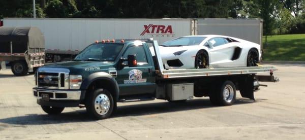 exotic and luxury car towing Pittsburgh