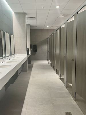 Bathrooms are clean and everything works!