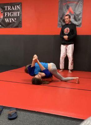 Kids "No Gi" day is Tuesday. Every other day, they wear the gi.