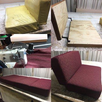 RV cushions, new and improved