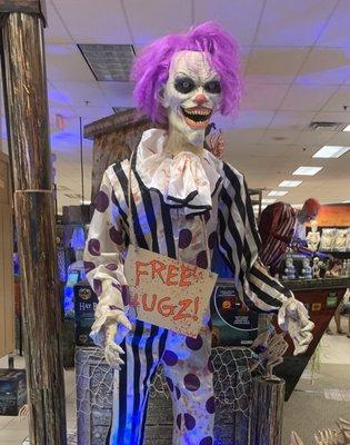 Free Hugz, Spirit Halloween Store, formerly Sears, Westshore Mall, South Tampa