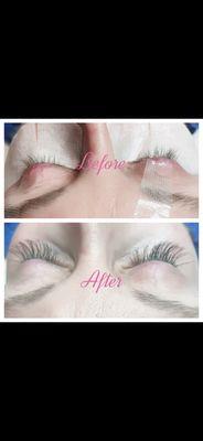 Full set of classic lashes.