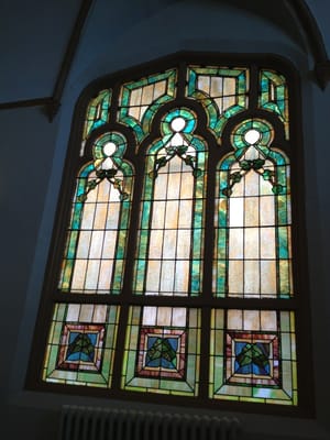 Just beautiful stained glass window.