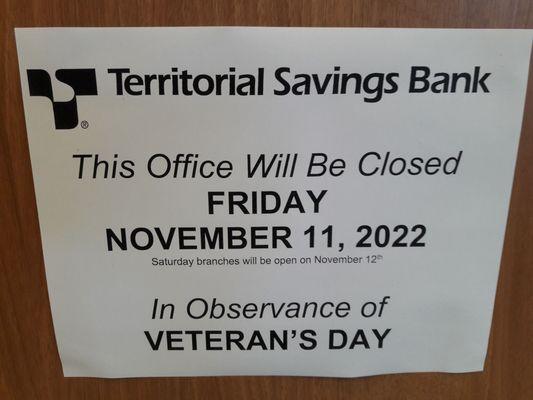 Territorial Savings Bank