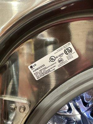 LG Washer repair near me  models