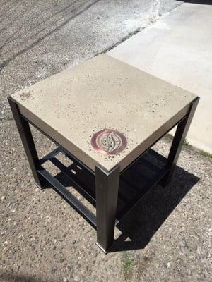 Concrete furniture