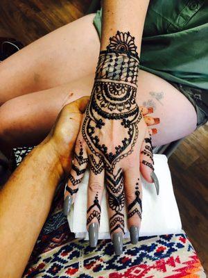 Today's henna design