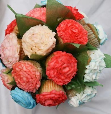 Signature Flower Cupcake Bouquet