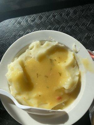 Mashed Potatoes Dressing with Gravy (side) SUPER yummy