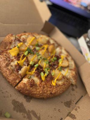 Loaded Tot-zza Pizza