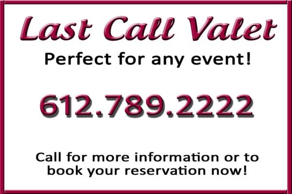 Last Call Valet