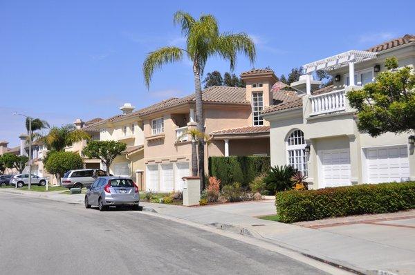 Seaside neighborhood in Torrance- street view