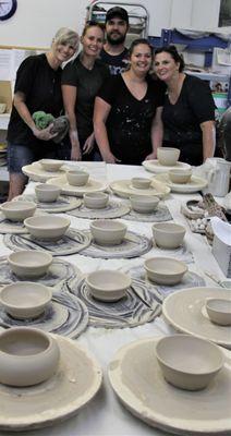 ClayFox Pottery School "Just Try It" classes