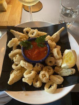 Calamari. Delicious