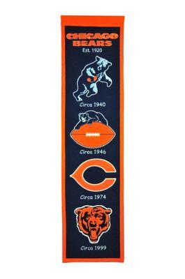 Chicago Bears Heritage Banner