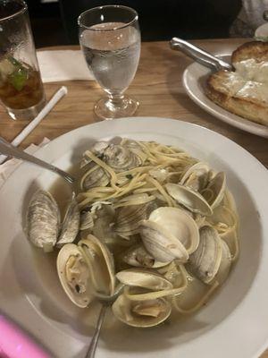 Clams Linguine