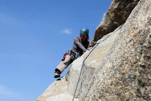 Rock Climbing Granite in Little Cottonwood Canyon, Utah