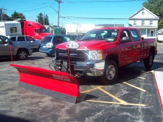 Check out our line of The Boss Snow Plows and Snow Removal Equiptment