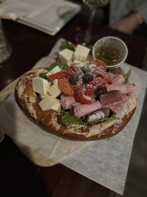 Antipasta Pretzel