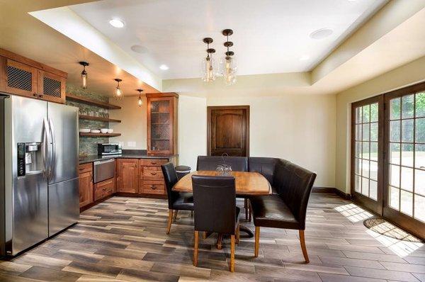 Don't underestimate a Basement until you check out this Kitchenette.