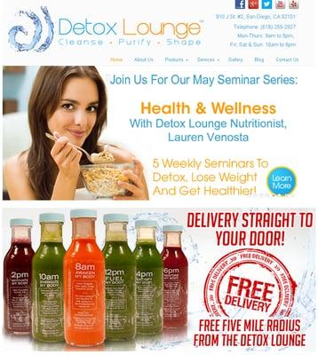 Web Design for Dextox Lounge.