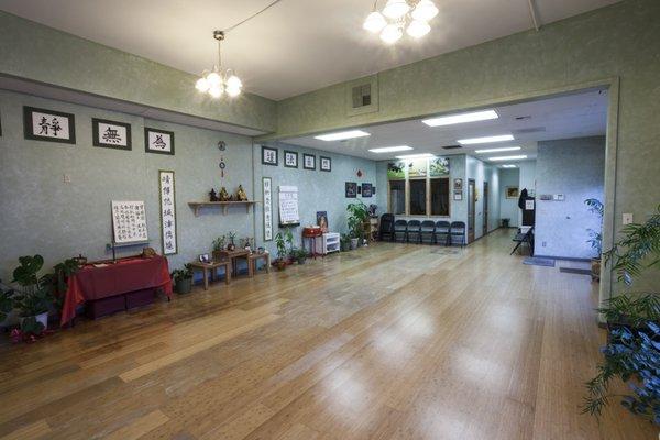 Qigong training area