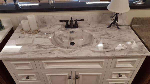 Engineered Granite Vanity Top - Demetrius