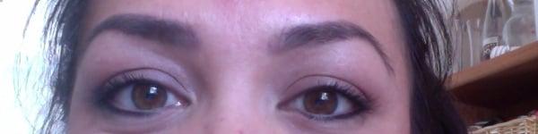 Tinted eyebrows from last night...So awesome!!