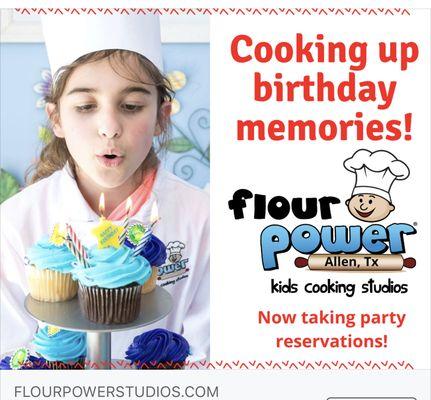 Flour Power Kids Cooking Studio