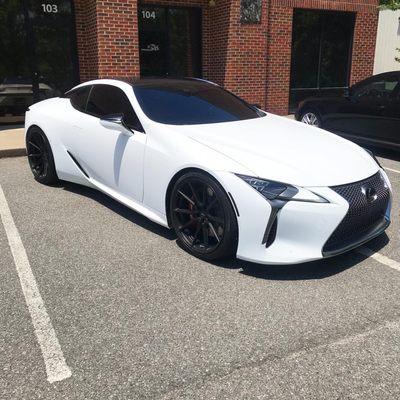 Lexus LC500 - Xpel Stealth Matte PPF wrap