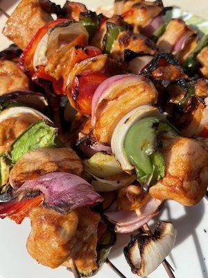 Chicken kebabs