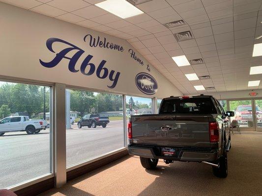 Welcome Home to Abby Ford!